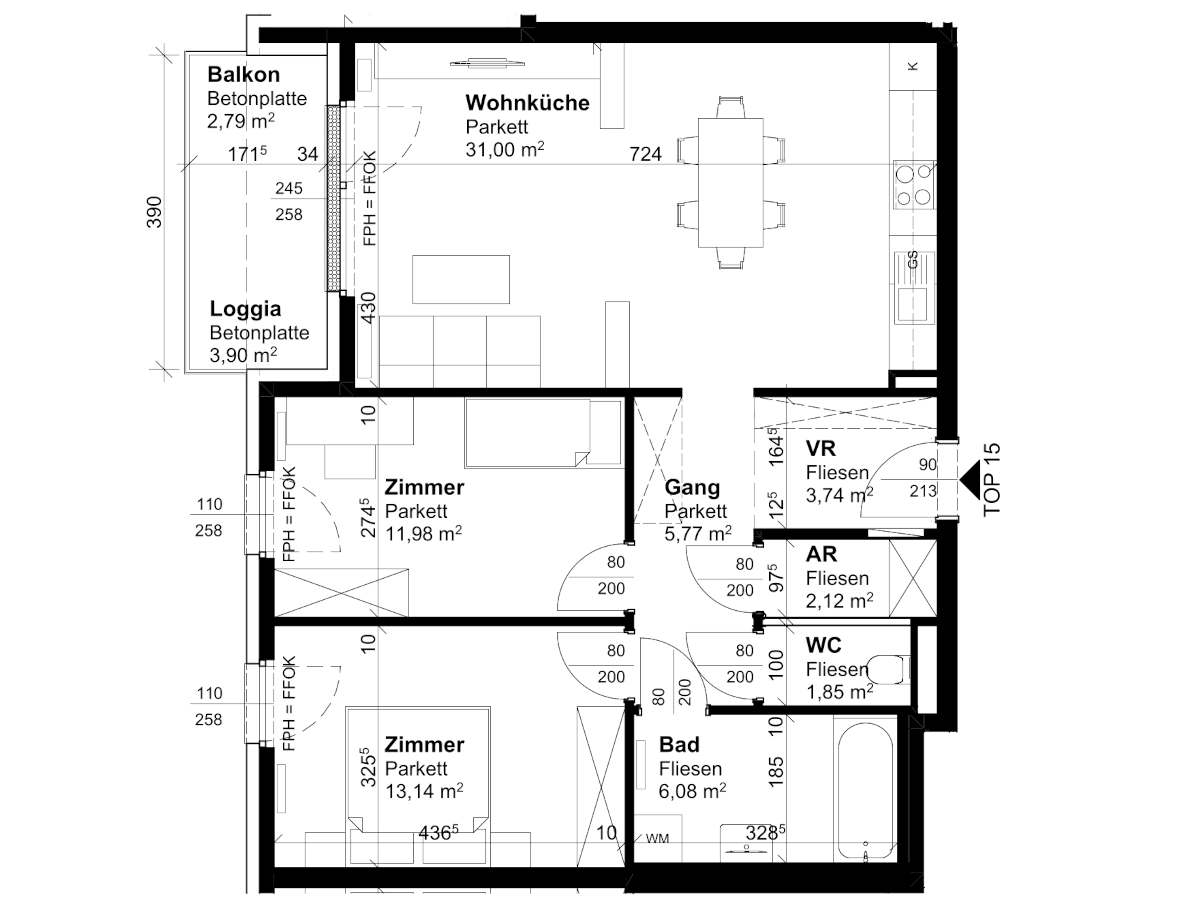 Plandarstellung erfolgt bald